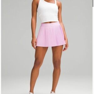 Lululemon Varsity HR Pleated Tennis Skirt in VitaPink —NWT